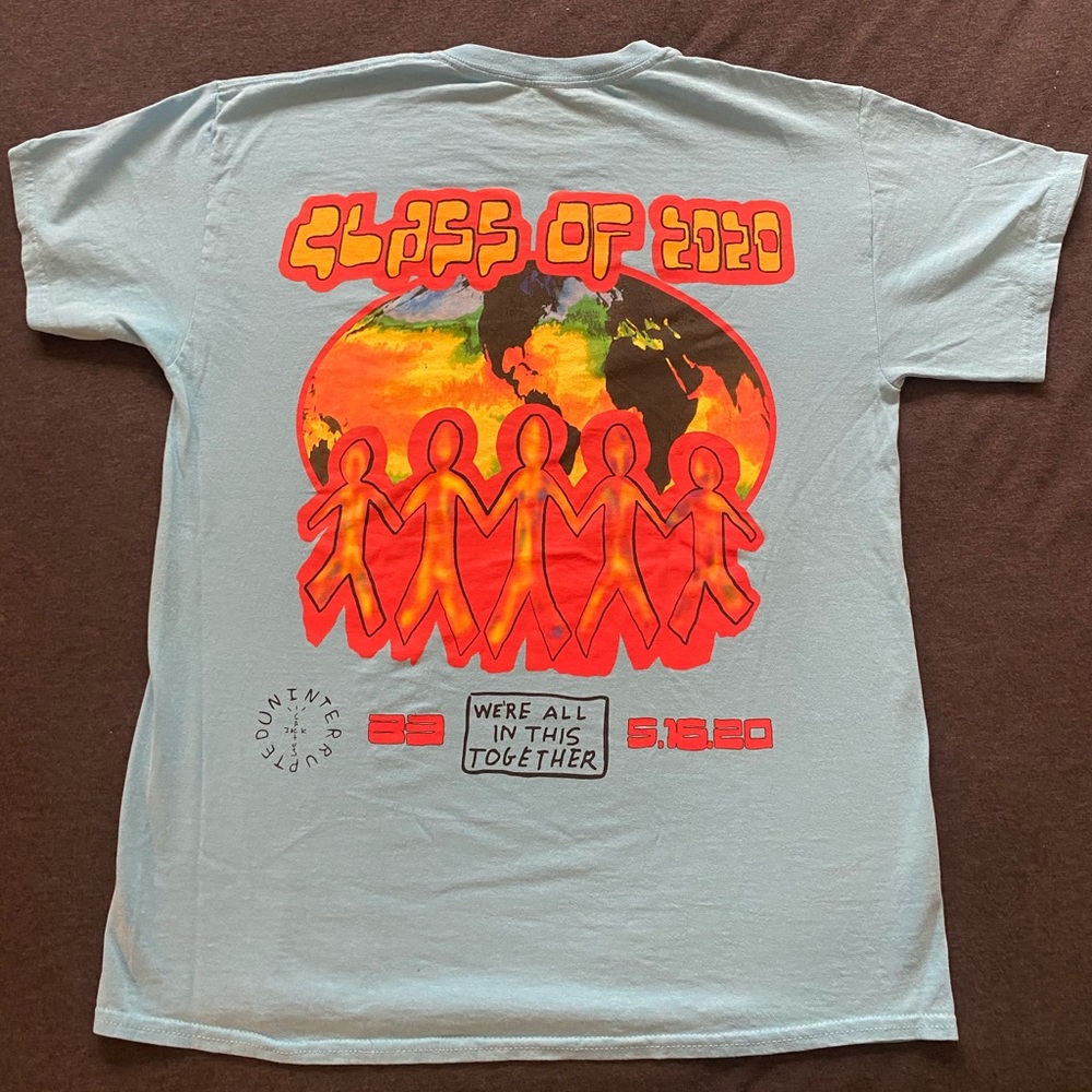 Travis Scott x Uninterrupted Class of 2020 Shirt - Picture 5 of 7